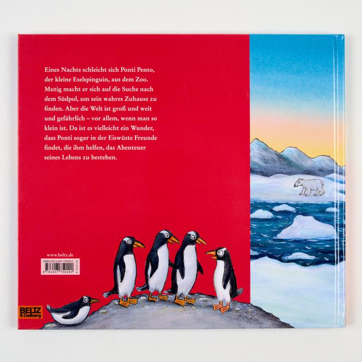 Produktbild Ponti Pento. Die Abenteuer eines Pinguins (Deutsch, Julia Donaldson, Axel Scheffler, Susan Kreller, 2024)