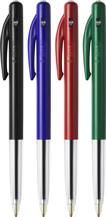 Produktbild Bic Kugelschreiber 0.32 mm, 50 Stück, Schwarz (Schwarz, Transparent, 50 x)