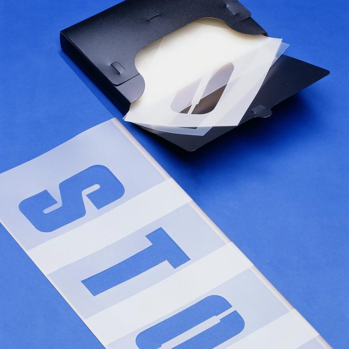 Immagine prodotto Moravia Set di stencil da 15 cm in plastica resistente