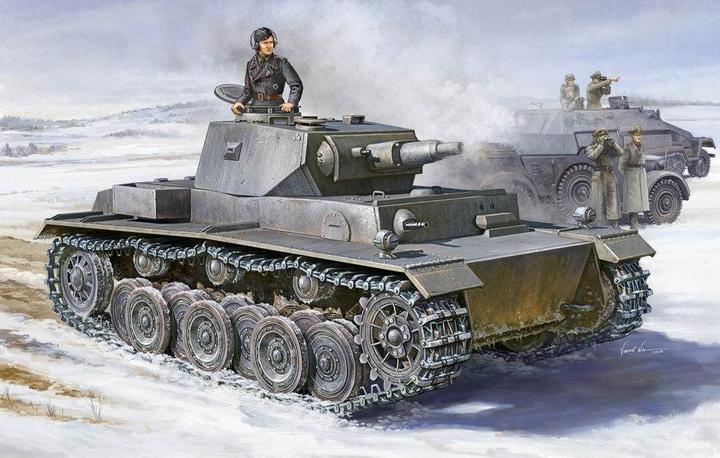 Actual product image Trumpeter German VK 3001 (H) PzKpfw VI (Ausf. A)