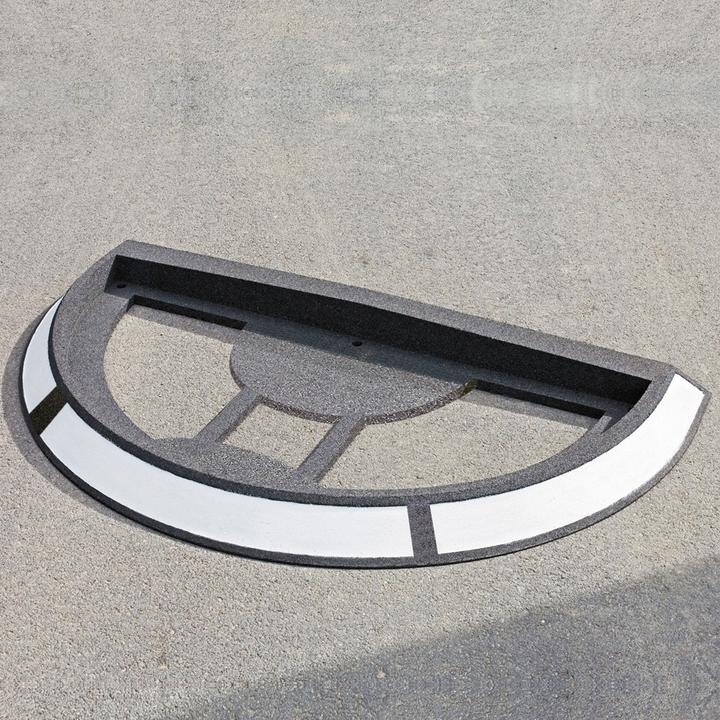 Actual product image Moravia MORION- Gamma traffic island 160 small outer ring 1600x1000x150 mm