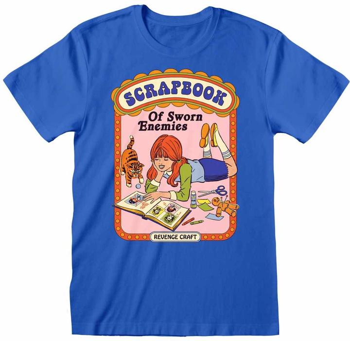 Actual product image Steven Rhodes Unisex Adult Scrapbook T-Shirt (M)