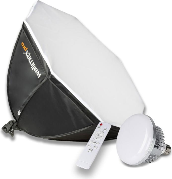Walimex pro LED 45W Octagon Ø65cm Bi Color