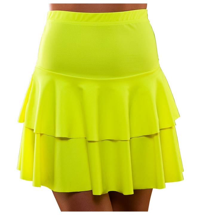Produktbild Wicked Costumes 80er Neon Ra-Ra Rock in Neon Gelb (XS)