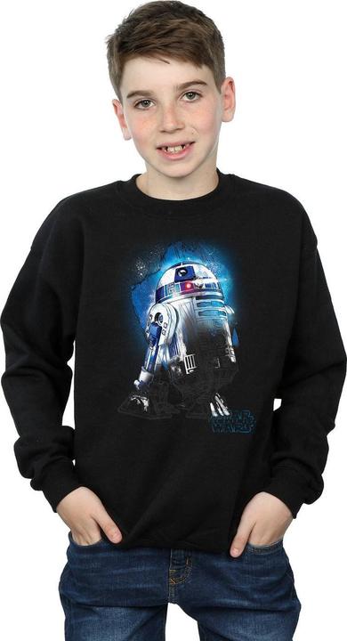 Actual product image Star Wars Boys R2-D2 Brushed Cotton Sweatshirt (116)