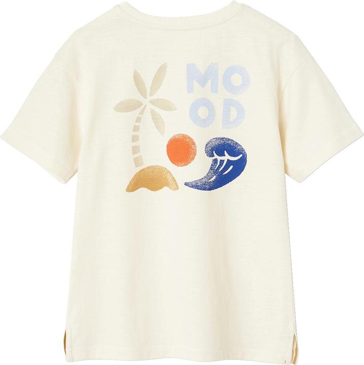 Actual product image Vertbaudet Jungen T-Shirt mit XL-Print hinten und Recycling-Baumwolle (92)
