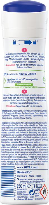 Immagine prodotto NIVEA Fresco e fruttato (Getto vaporizzato, 150 ml)