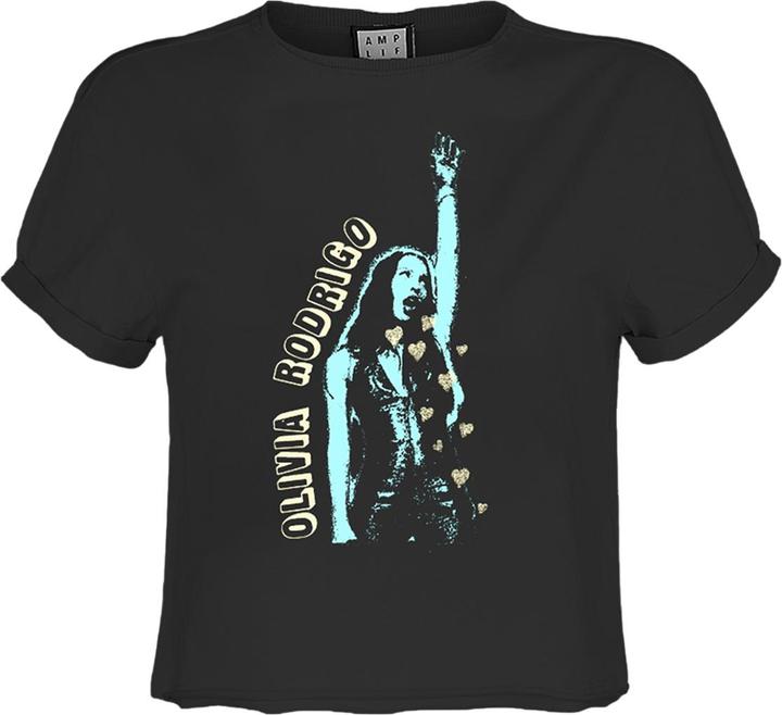 Amplified Hand Up Kurzes Top