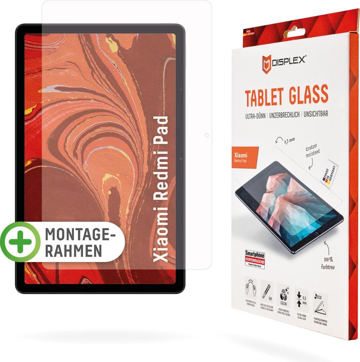 Displex Tablet Glass, Tablet Schutzglas (1 pièce(s), Xiaomi Redmi Pad)