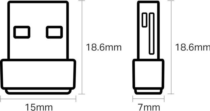 Produktbild TP-Link ARCHER T2U NANO AC600 NANO (USB)