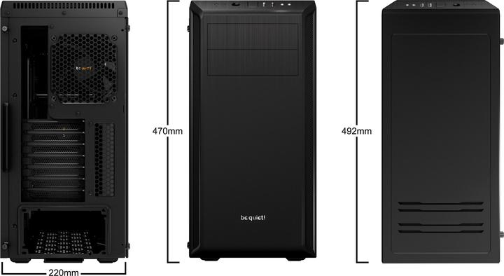 Actual product image be quiet! Pure Base 600 (ATX, mATX, Mini-ITX)