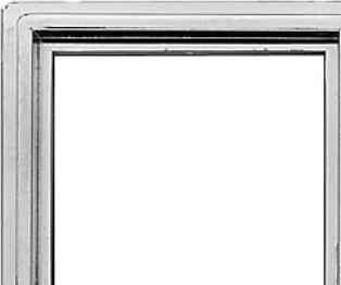 Actual product image Purus Ramme Hvidgrå Abs 100 MM - T/153485
