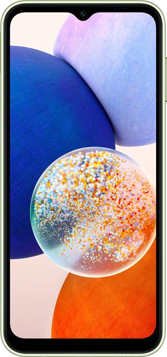 Actual product image Samsung Galaxy A14 5G (128 GB, Lime Green, 6.60", Dual SIM, 50 Mpx, 5G)