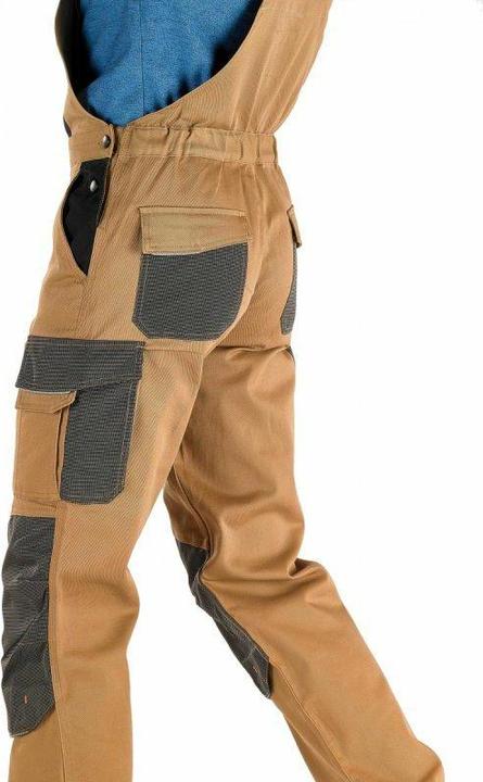 Actual product image Galmag Spodnie Robocze Ogrodniczki Wh680 Brąz (One size)