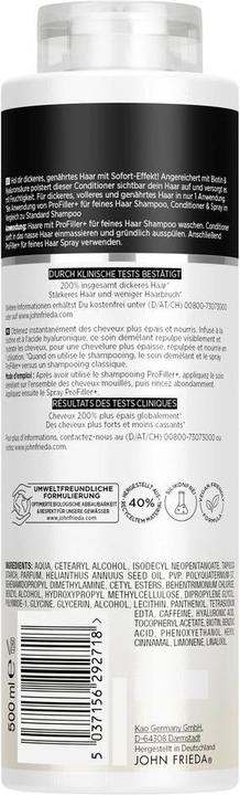 John Frieda PROFiller+ - Kräftigender Conditioner (50 ml)
