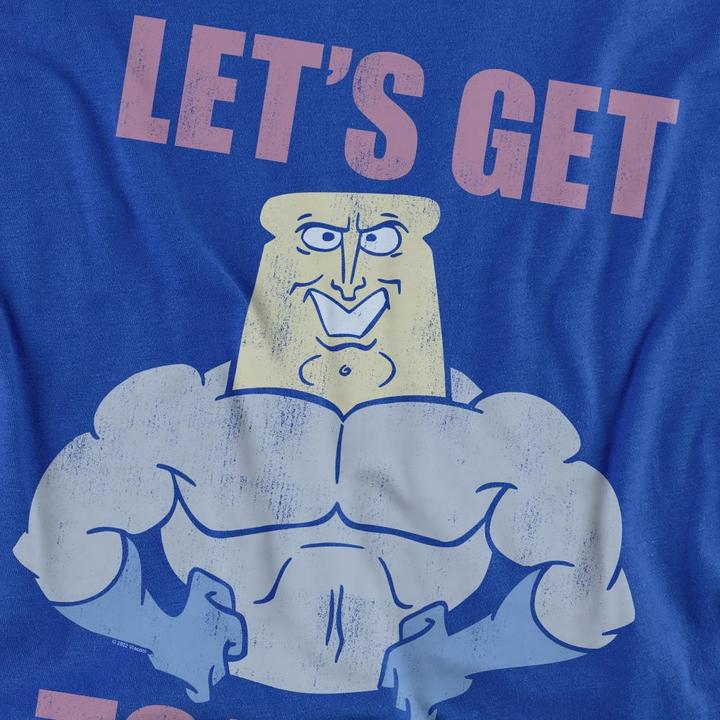 Actual product image Ren & Stimpy Unisex Adult Let's Get Toasty T-Shirt (L)