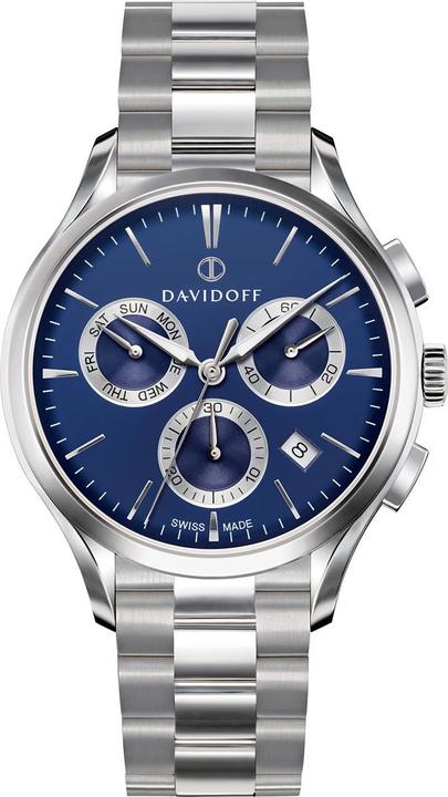 Actual product image Davidoff Essentials No. 1 Chronograph (Analogue wristwatch, 44 mm)