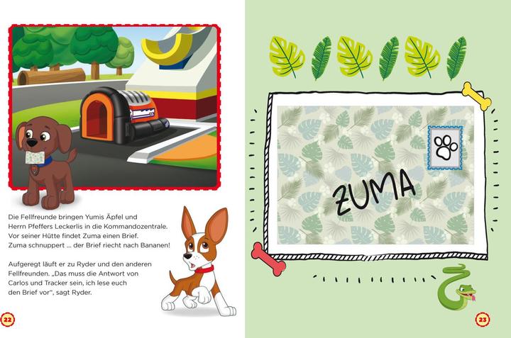 Produktbild PAW Patrol Briefe-Geschichtenbuch: Geburtstagsüberraschung für Marshall (Deutsch, Oliver Bieber, 2022)