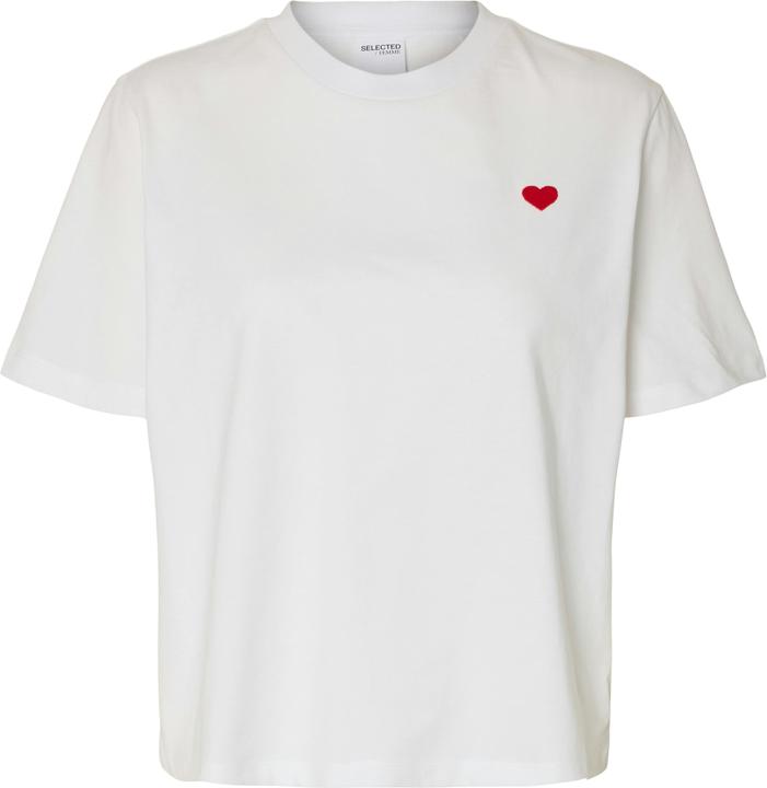 Produktbild Selected Femme Besticktes T-Shirt mit Rundhalsausschnitt (XXL)