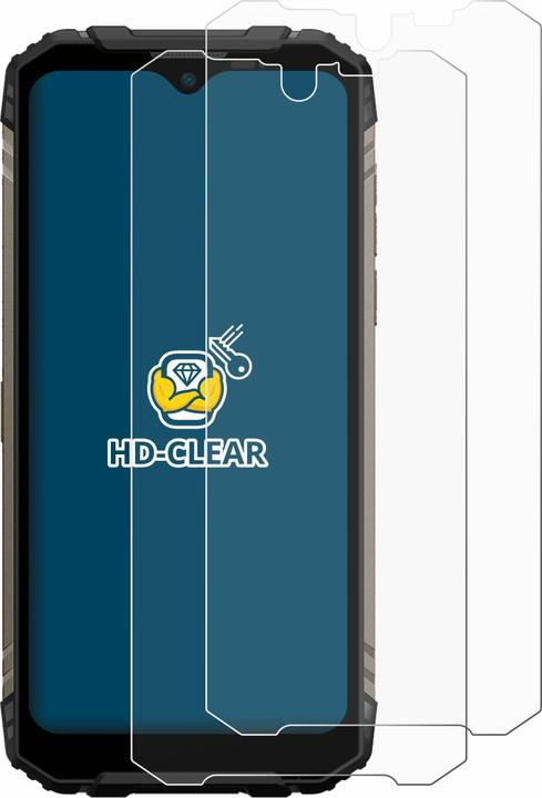 Actual product image BROTECT Screen Protector Clear (2 Piece, Doogee S96 Pro)