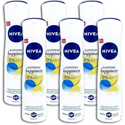 Actual product image NIVEA Summer Happiness Fresh Deodorant Spray 150ml (Spray, 150 ml)