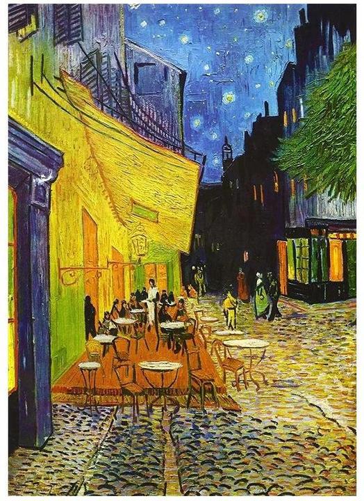 Actual product image Enjoy Puzzle ENJOY-1101 - Vincent Van Gogh: Cafe Terrace at Night, Puzzle, 1000 Pieces (1000 pieces)