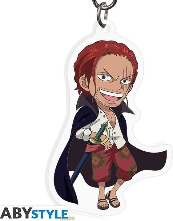Image du produit ABYstyle ONE PIECE : RED - Porte-clés acrylique - Shanks X4