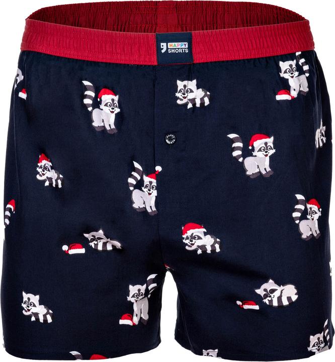 Immagine prodotto Happy shorts Boxer in tessuto dal taglio casual e confortevole (L, Confezione singola)