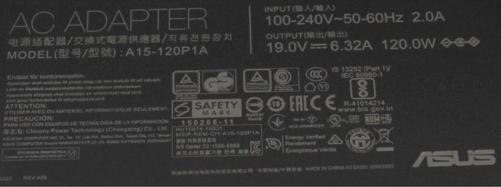 Produktbild ASUS 0A001-00860400 (120 W)