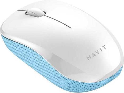 Productafbeelding Havit MS66GT-WB universele draadloze muis (wit&blauw) (Draadloze)
