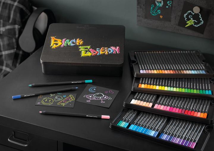 Image du produit Faber-Castell Matite colorate Édition noire (Multicolore, 100 x)