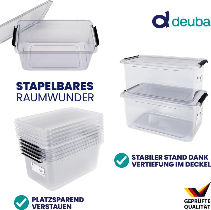 Produktbild Deuba Aufbewahrungsbox (30 x 20 x 12 cm, 5 l)