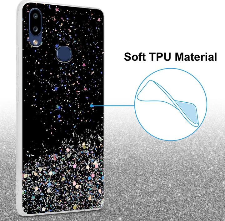 Immagine prodotto Cadorabo Copertura in TPU scintillante (Samsung Galaxy A10s, Samsung Galaxy M01s)