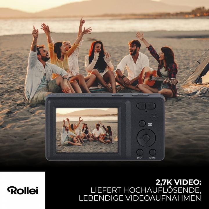 Image du produit Rollei Compactline Pocket Noir (5 Mpx)