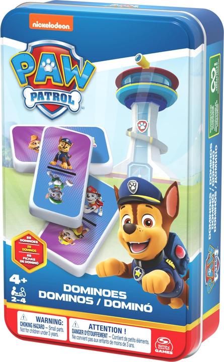 Actual product image Spin Master Paw Patrol Domino Metal Box