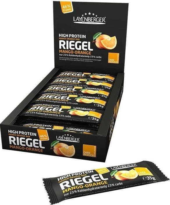 Immagine prodotto Layenberger Barretta proteica LowCarb.one Arancia Mango (Mango, 1 pz., 35 g)