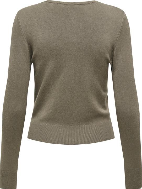Produktbild Only Normal geschnitten Rundhals Gerippte Ärmelbündchen Pullover Strickpullover (XL)