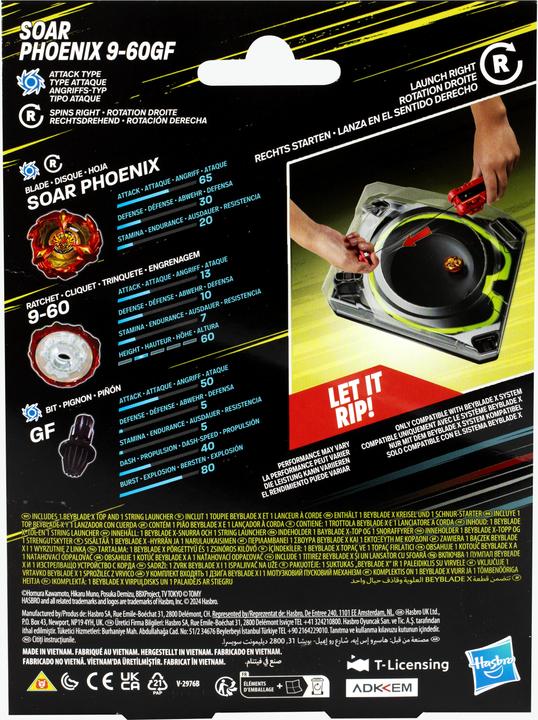 Actual product image Hasbro Bey Bbx Deluxe String Launcher Set (German)