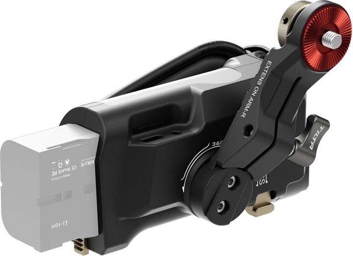 Actual product image Tilta Left Side Advanced Power Handle with Run/Stop, Type V (Grip)