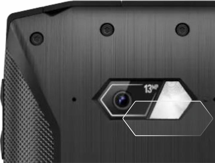 Actual product image upscreen Scratch Shield Protector (1 Piece, Crosscall CORE-M5)