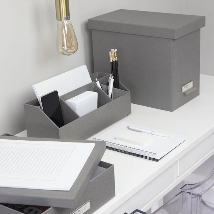 Produktbild Bigso ELISA Schreibtisch Organizer Grau