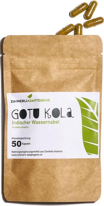 Immagine prodotto Zimmerli Adaptogene Gotu Kola Capsule 50 Capsule (1 Pezzo/i, Pillole, 25 g)