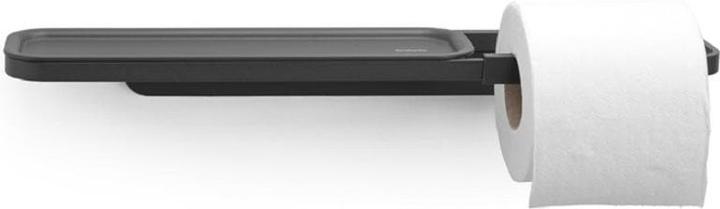 Actual product image Brabantia Toilet paper holder Mindset with shelf anthracite