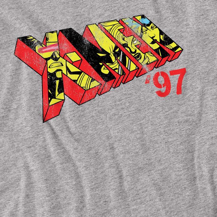 Actual product image Unisex Adult X-Men 97 Comic Logo T-Shirt (M)