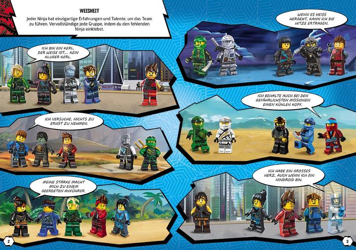 Actual product image LEGO® NINJAGO® - Sticker Adventure - Heroes on a Mission