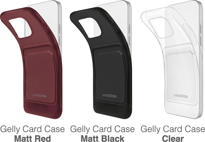 Image du produit Mobilize Pochette en gélatine pour cartes (Apple iPhone 15 Pro)