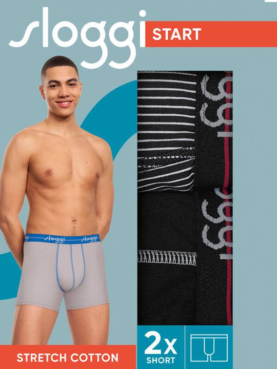 Immagine prodotto Sloggi 2Confezioni uomo Start Short (XL, Confezione da 2)