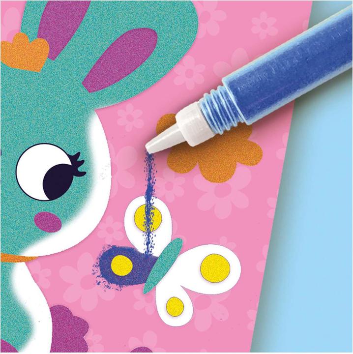Productafbeelding Ses Creatieve gekleurd zand kunst - Bosdieren