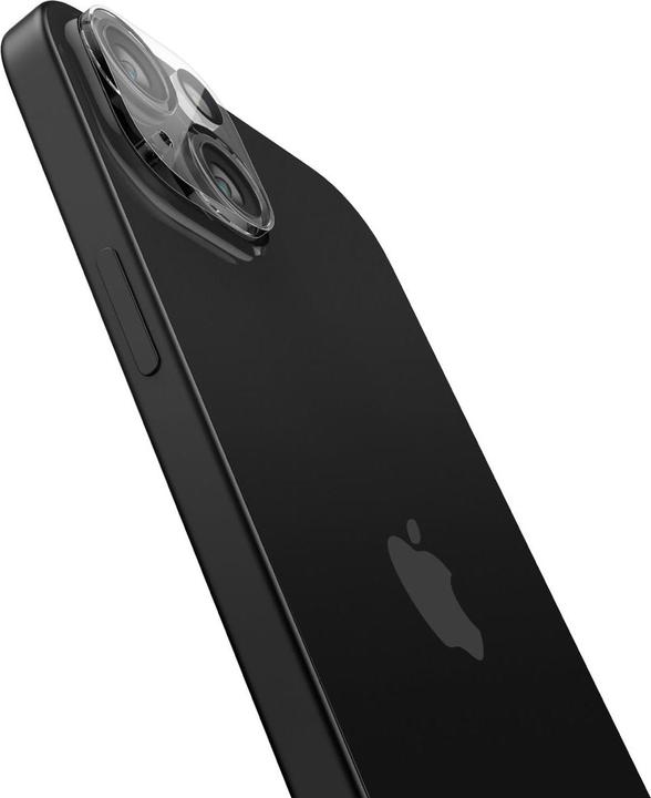 Actual product image Spigen Glass.tR Optics (2 Piece, Apple iPhone 15)