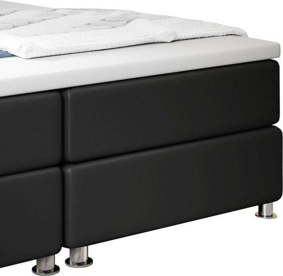 Image du produit Juskys LED Lit Boxspring Montana (180 x 200 cm)